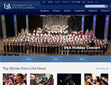 Tablet Screenshot of ajmms.southalabama.edu