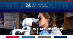Desktop Screenshot of projectcruise.southalabama.edu